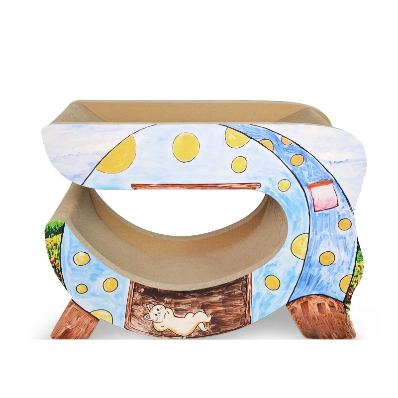 

Special reinforced BB stable integrated molding without assembly tree hole C space capsule