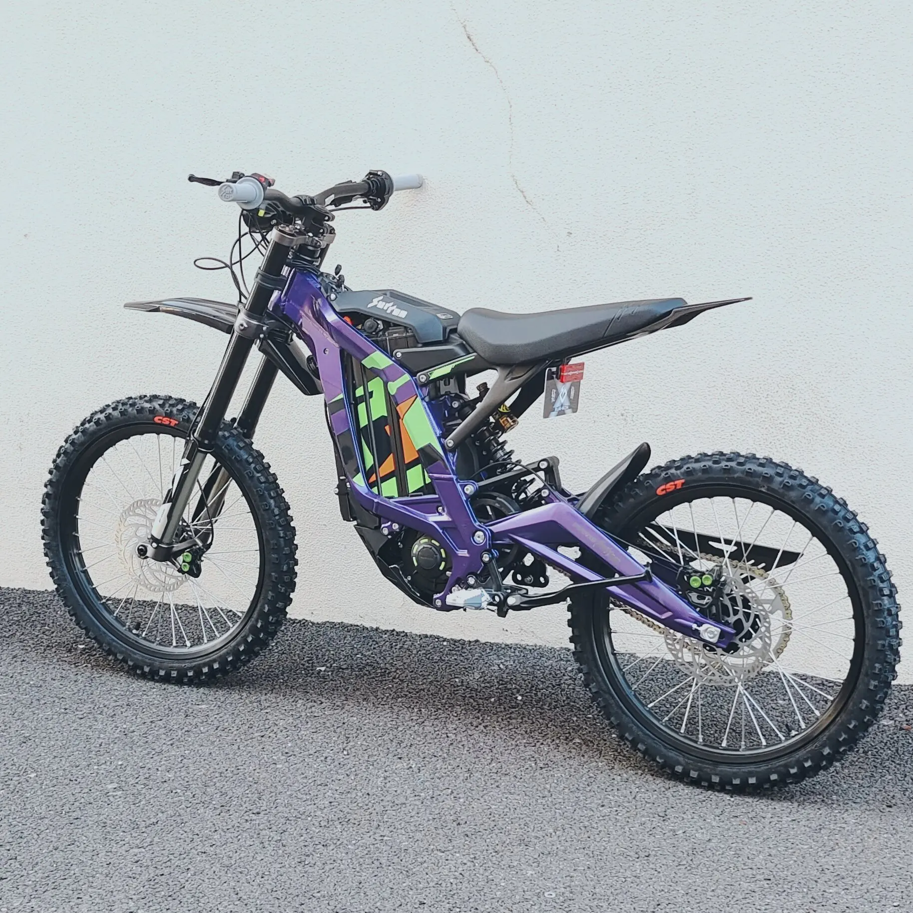 AliExpress YTYIN Surron Electric Dirt Bike - 2024 Light Bee X 6KW 60V 40AH Off-Road Racing Motorcycle for Adults, High Speed E-Bike
