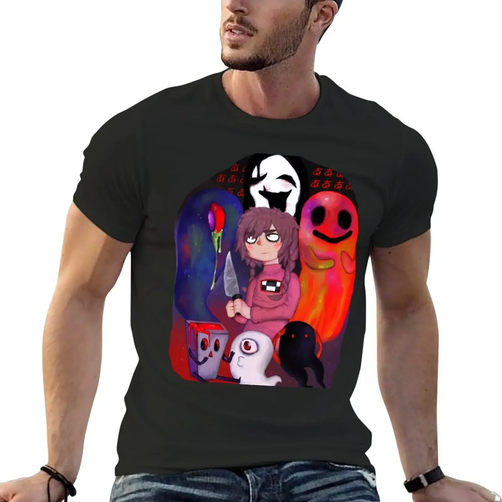 

Yume Nikki T-Shirt plain hippie clothes vintage t shirts baggy shirts mens graphic t-shirts