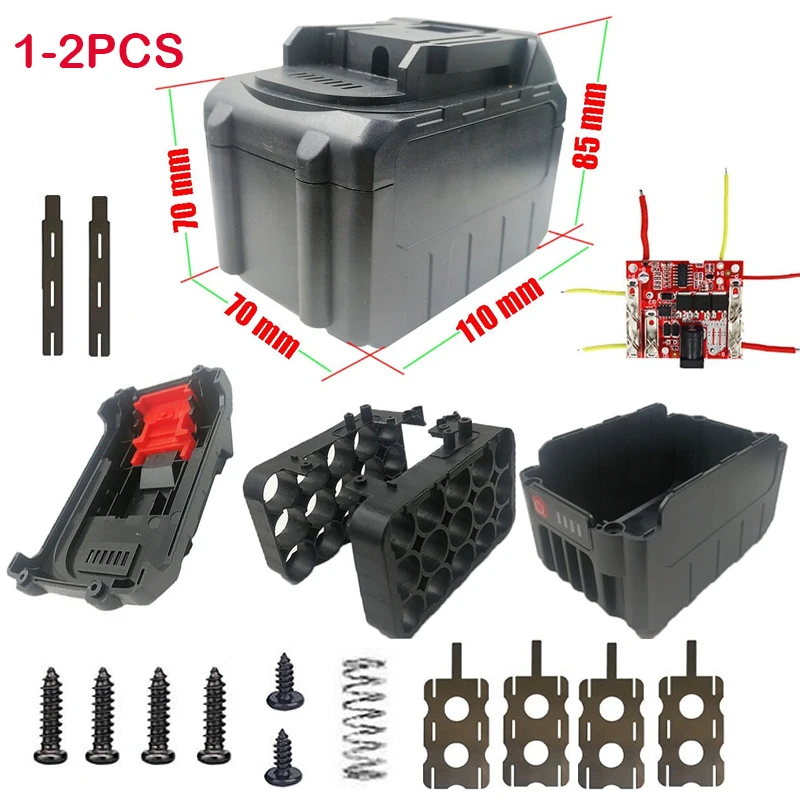 Li-Ion Battery Case Circuit Board PCB For Lomvum Zhipu Hongsong Jingmi No Original Makita 18V Lithium Battery