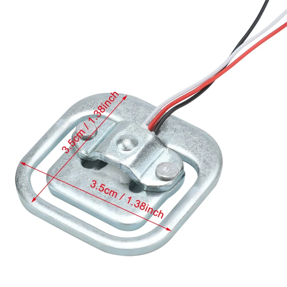 4 قطعة 50 كجم/110lb تحميل خلية 3 السلكية الدقة الوزن الاستشعار المقاومة الكهربائية نصف جسر وزنها الاستشعار منصة الموازين