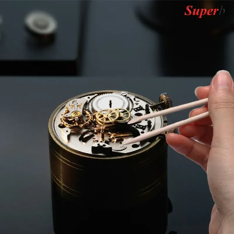 1Set Uhr Reparatur Massivholz Reinigung Stick Weide Holz Stick Geeignet für Bewegung Reparatur Zifferblatt 1 stücke Reinigung schlamm für Uhrmacher