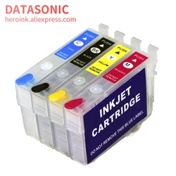 T604 604XL Empty Refillable Ink Cartridge for Epson XP-2200 XP-2205 XP-3200 XP-3205 XP-4200 XP-4205 WF-2910DWF WF-2950 no chip