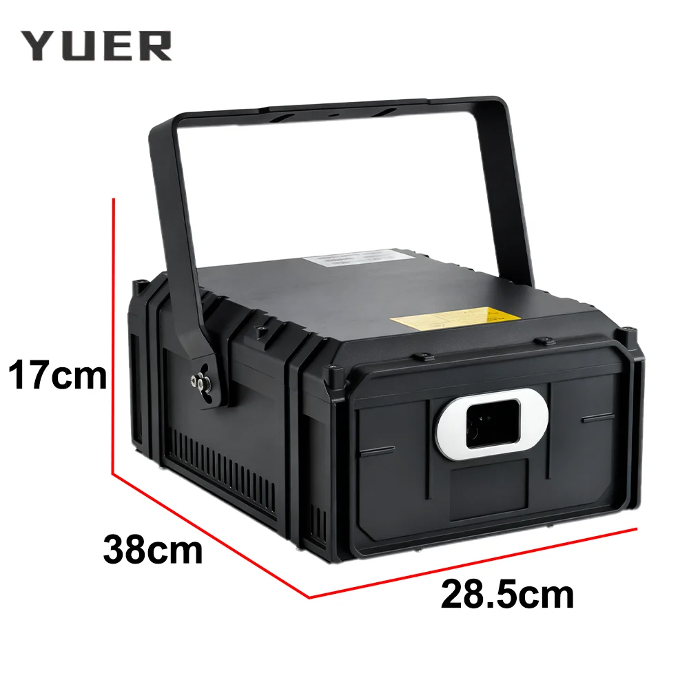 20W RGB ILDA 30KPPS Waterproof Animation Laser Light with APP DMX512 Outerdoor stage light for DJ Disco party bar nightclub
