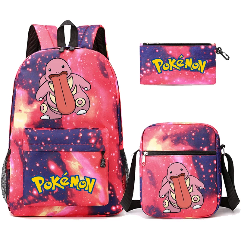 Pokemon Pikachu plecak Anime figurka Charmander studentka tornister Boy Girl duża pojemność torba kartonowa plecaki dla nastolatków