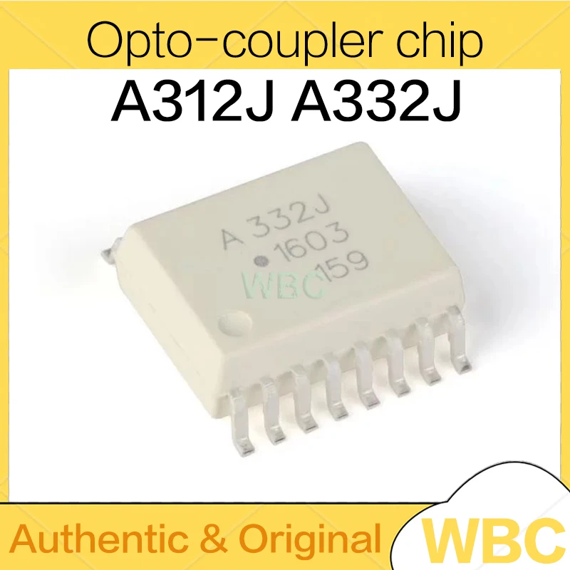 10Pcs/Lot A332J HCPL-A332J ACPL-332J A312J SOP-16 Opto-coupler chip New original