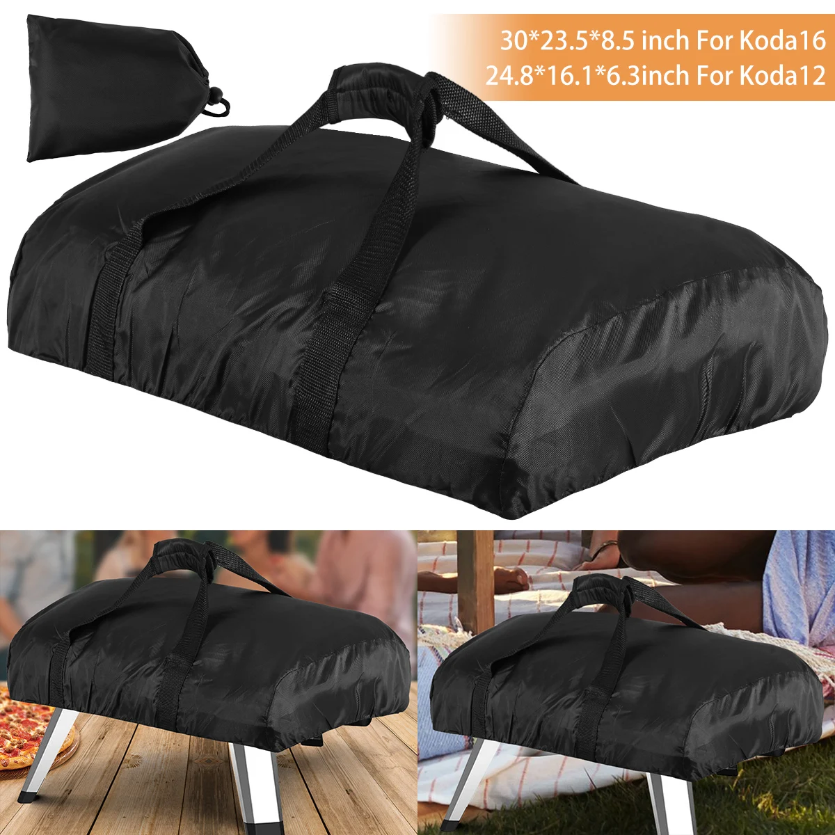 Pizza Oven Carry Cover Outdoor Oxford Cloth Waterproof Pizza Oven Cover Portable Pizza Oven Cover Outdoor Protective Pizza Oven