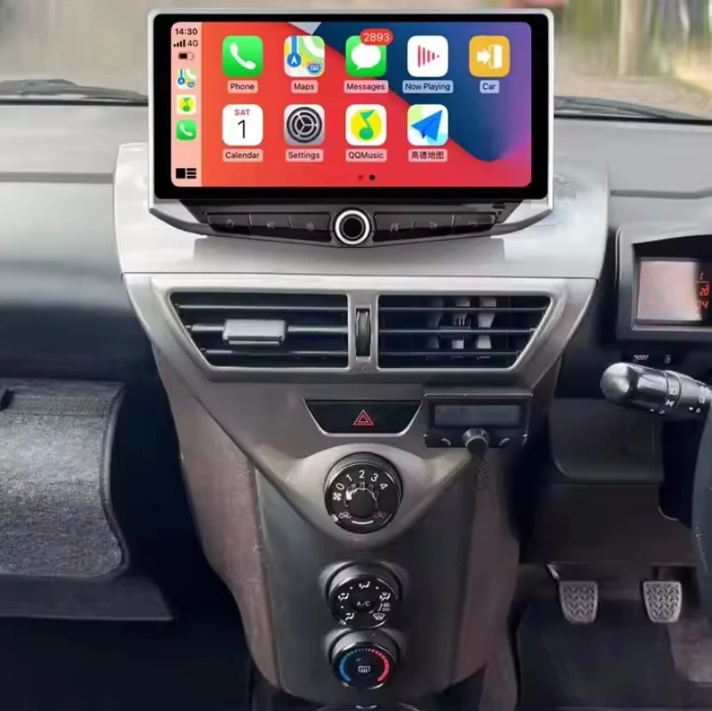 10,88 "Android 14 Auto Stereo Für Toyota IQ Scion IQ 2008-2016 Auto Radio Carplay Multimedia GPS Fahrzeug kopf Einheit