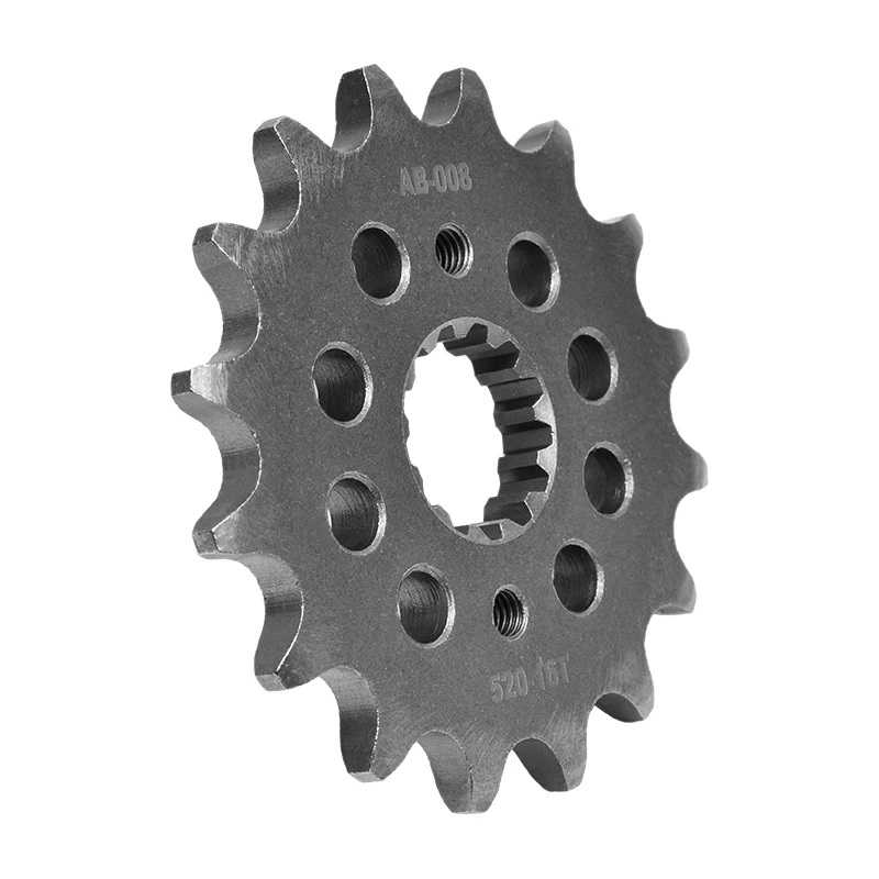 Chain520 14/15/16/17Teeth Sprocket For Kawasaki EN500 EX500 GPZ500 ZR 400 550 KLE500 KLX 300 250 For Suzuki GS500 Yamaha YZF600R