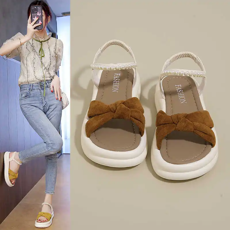 

Anti-skid Round Nose Sandals For Teenager Slippers Beach Flip Flops For Women Shoes Sports Divers For Women Sneakers