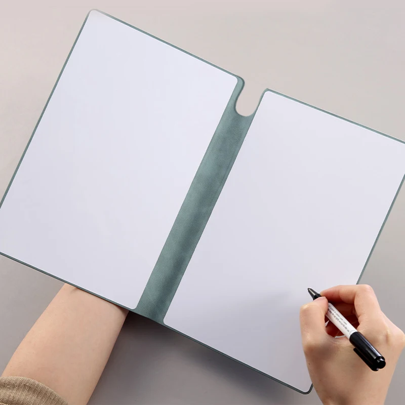 

A5 Reusable Whiteboard Notebook Memo Book With Free With Eraser And Whiteboard Marker,Weekly Planner Portable Notebooks CS-031