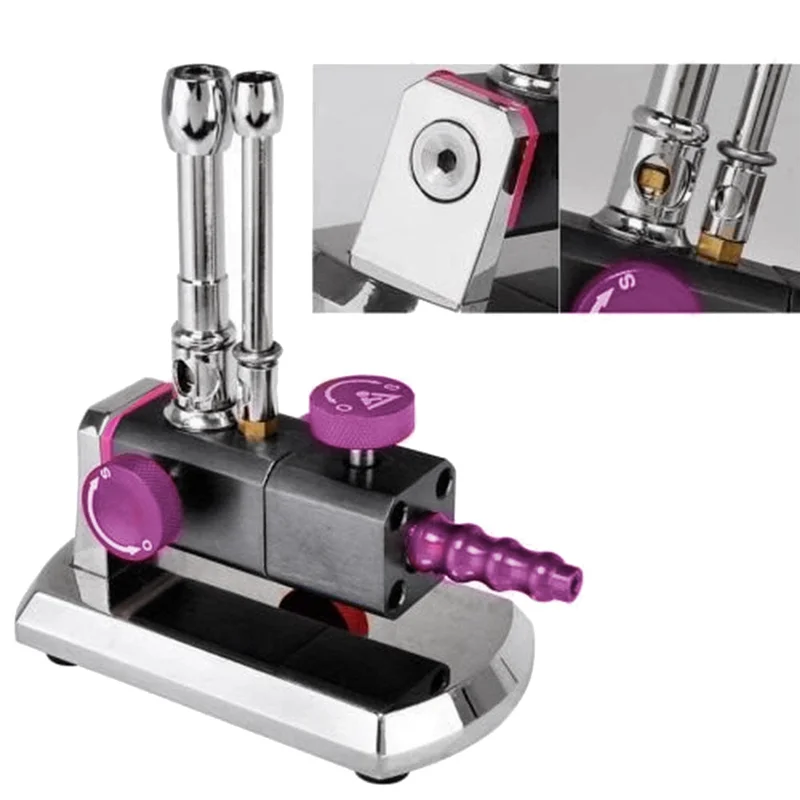 Double Tube Lab Rotatable Gas Light Propane Lights Lamp Bunsen Burner For Bottled Bunsen Burner Lab Tools