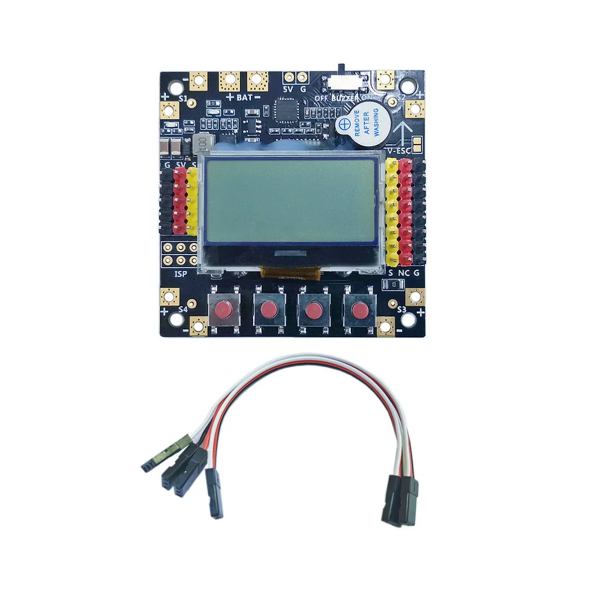 Placa de controle de vôo kk2.1.5 plus kk2, controlador de vôo vtol para drone de corrida fpv, avião rc, firmware openaerovtol 1.6 ydh