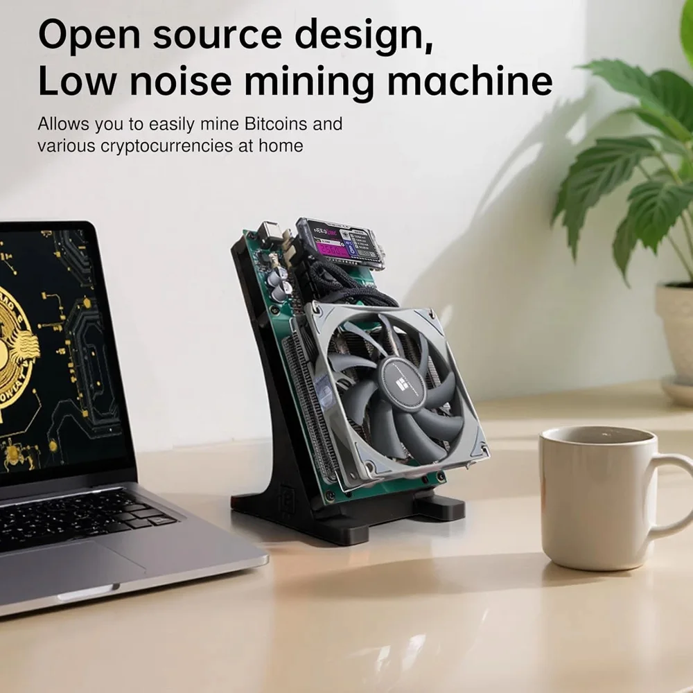 Bitaxe NerdQaxe ++ 4.8TH/s 78 واط Bitcoins مينر 4 قطعة BM1370 Asic رقاقة سولو BTC مينر مع 120 واط إمدادات الطاقة Btc آلة التعدين #4