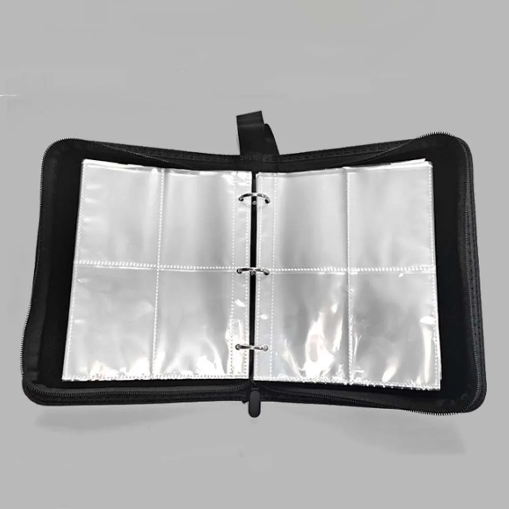 

Double-layer Cards Storage Container Large Capacity Anti-splash Water Game Card Collection Pack PVC Easy To Find