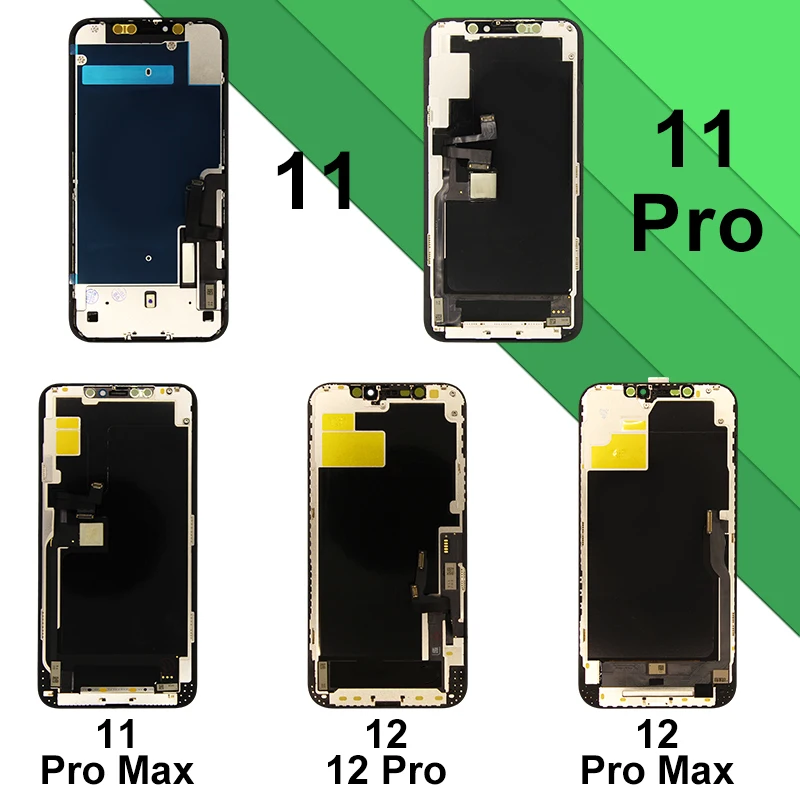 AAA + OLED dla iPhone X XR XS MAX wyświetlacz 3D ekran dotykowy Digitizer dla 11 Pro 12 Mini 13 Pro Max 14 Plus 15 części zamienne LCD