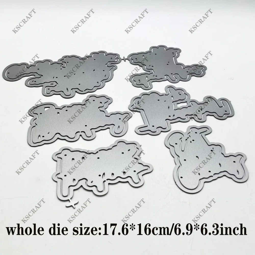 KSCRAFT 2026 Halloween Sentiments Cutting Dies Stencils for DIY Scrapbooking Decorative Embossing DIY Paper Cards - view 4