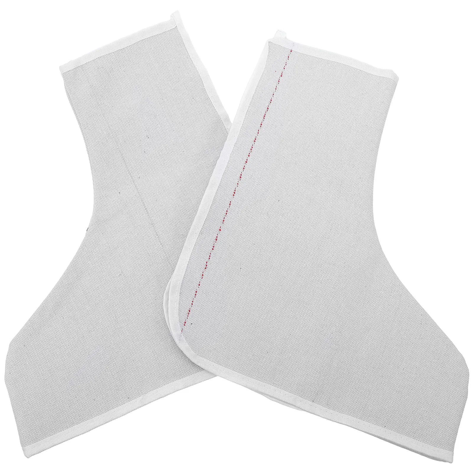 2Pcs Welding Shoe Protectors High Density Canvas Flame Resistant Boot Covers 13.8x11.4 Inch Reusable Industrial Welders Foot