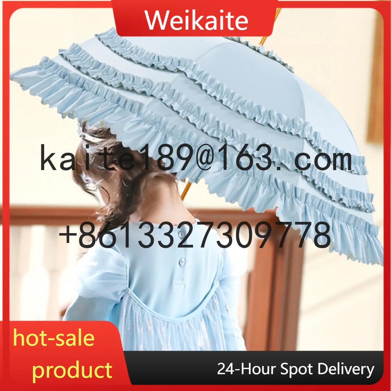 

Spot straight handle umbrella color glue sunscreen umbrella lace princess umbrella lolita lolita