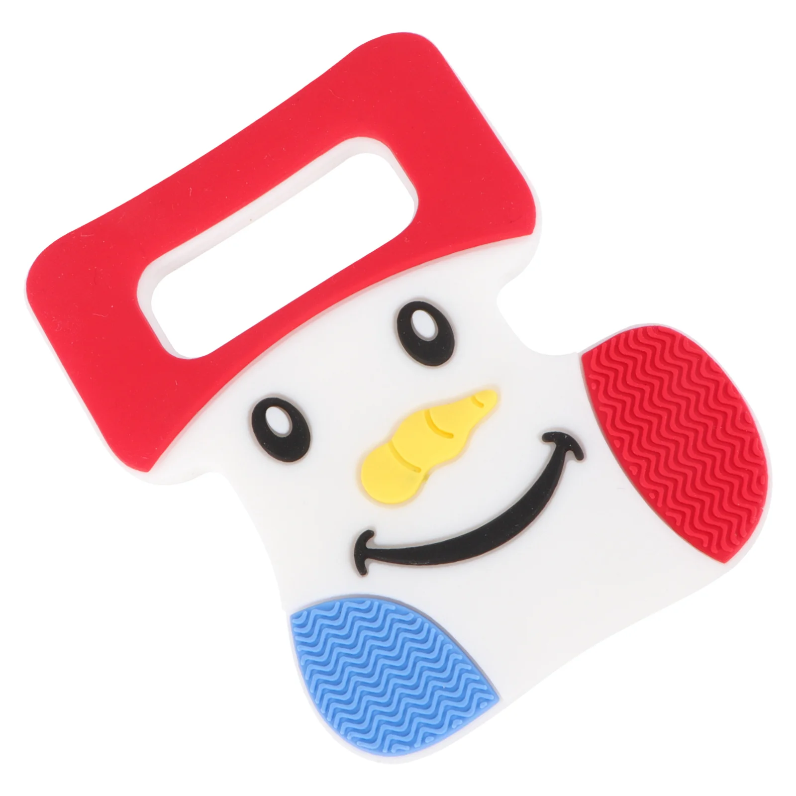 

1Pcs Infant Teething Aid Soothing Chewing Ring Silicone Material Promotes Healthy Oral Habits Perfect