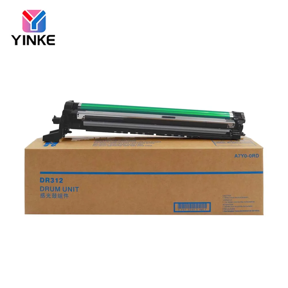 1PCS DR312 Drum Unit For Konica Minolta Bizhub 227 287 367 7528 Original disassembly DR-312 Imaging Unit 95% New