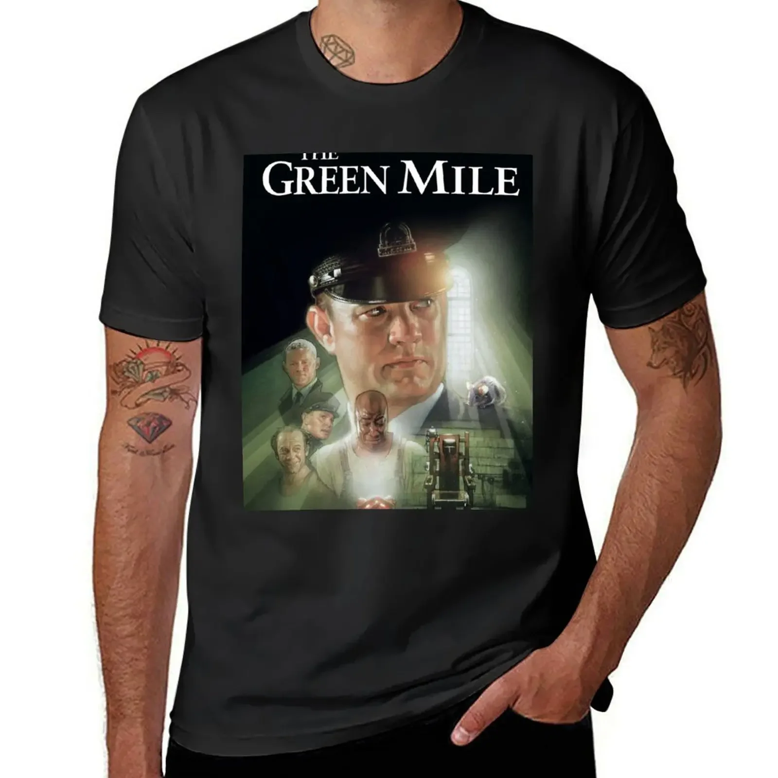 

the green mile movie T-Shirt vintage graphic tee anime figures vintage clothes oversized t shirt t shirt for men