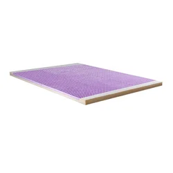 Twin Size TPE mattress soft high elastic breathable grid folding cooling gel bed silicone matrix mattress topper