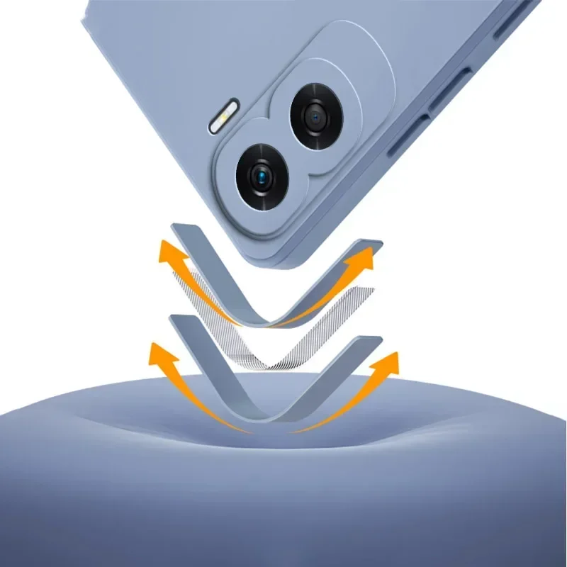 السائل سيليكون MagSafe الهاتف لينة الحال بالنسبة POCO F7 الترا برو X7 X6 F6 M7 M6 C75 65 5G المغناطيسي شحن لاسلكي غطاء وقائي