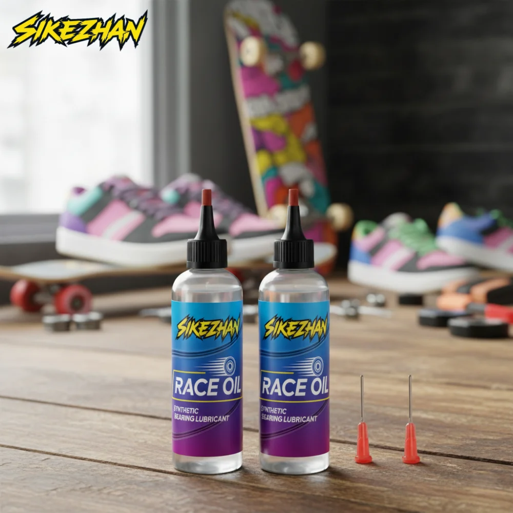 High-Speed Bearing Lube for Skateboards - Reduces Friction for Maximum Speed & Longer Spins. For Longboards, Scooters & Skates