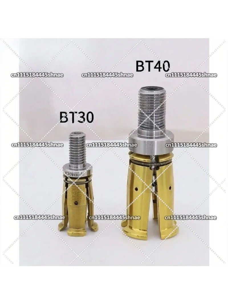 BT30/BT40/BT50 45° Four-Lobe Jaw Pull Stud Gripper, CNC Milling Machine Lock Chuck for Tool Holders
