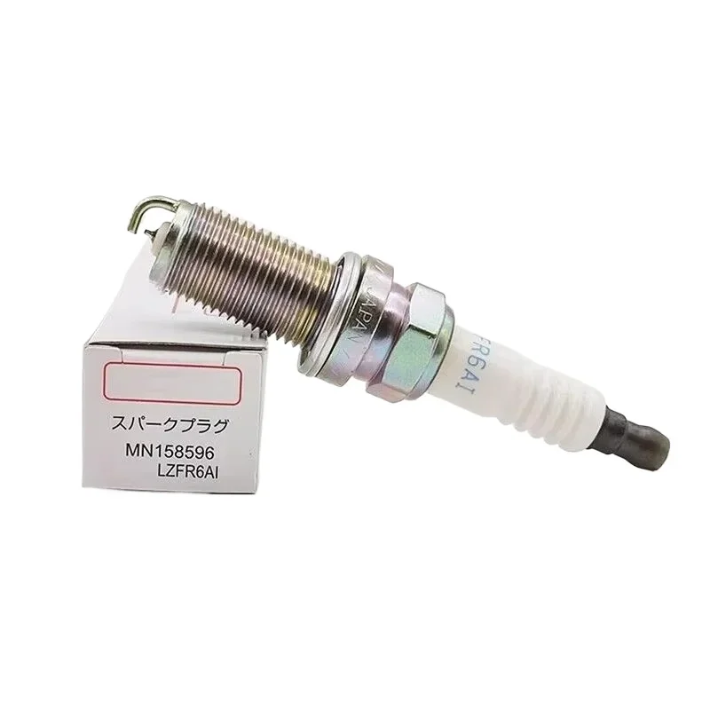 4/6PCS MN158596 LZFR6AI-3656 Iridium Spark Plug For Mitsubishi Outlander 2.4L Lancer Eclipse Galant LZFR6-AI 3656