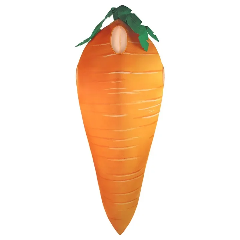 

Carrot Cosplay Costume Masquerade Party Vegetable Food Jumpsuit Halloween Outfits for Role-Playing Party and Themed Events