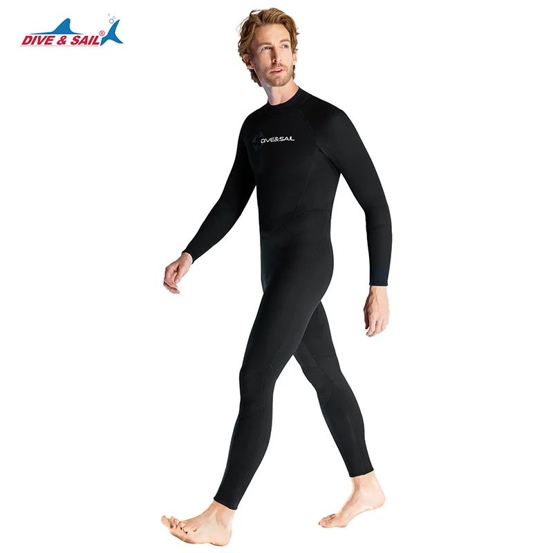 

Mens Wetsuits, Adult One Piece Full Body Long Sleeves Neoprene Wet Suits 1.5mm for Surfing Diving Snorkeling Kayaking Canoeing