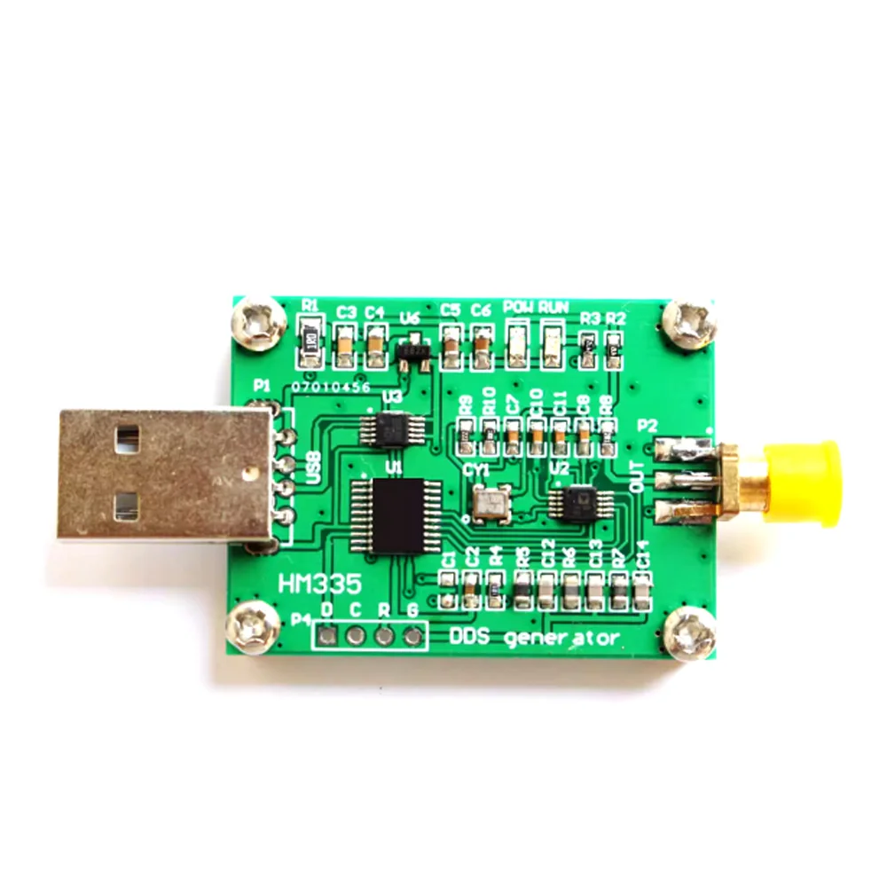 USB DDS Function Signal Generator 1Hz~10MHz Sine, Triangle, Rectangle with Sweep