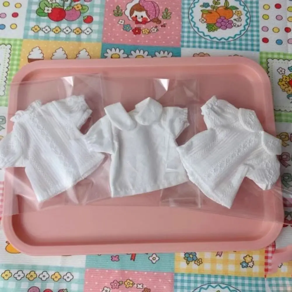 Süße weiße Bluse mit langen/kurzen Ärmeln, handgefertigte modische Kürbishose, Kleidung, DIY-Zubehör für 1/6 BJD 30 cm große Puppen