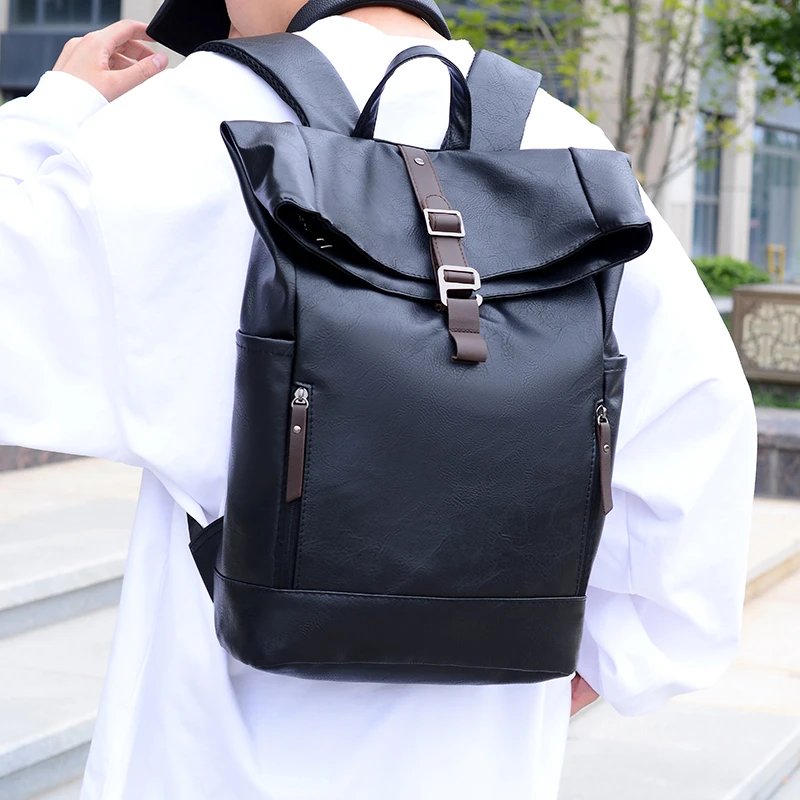 Quality Vintage Fashion Backpacks For Unisex Scratch-resistant And Splash-proof Multi Pockets Large Capacity Travelling Rucksack