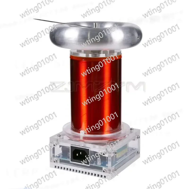 for AC110-240V SSTC Music Coil DIY Finished High Frequency Generator 250W Arc Length 20cm Ignition Lightning Model