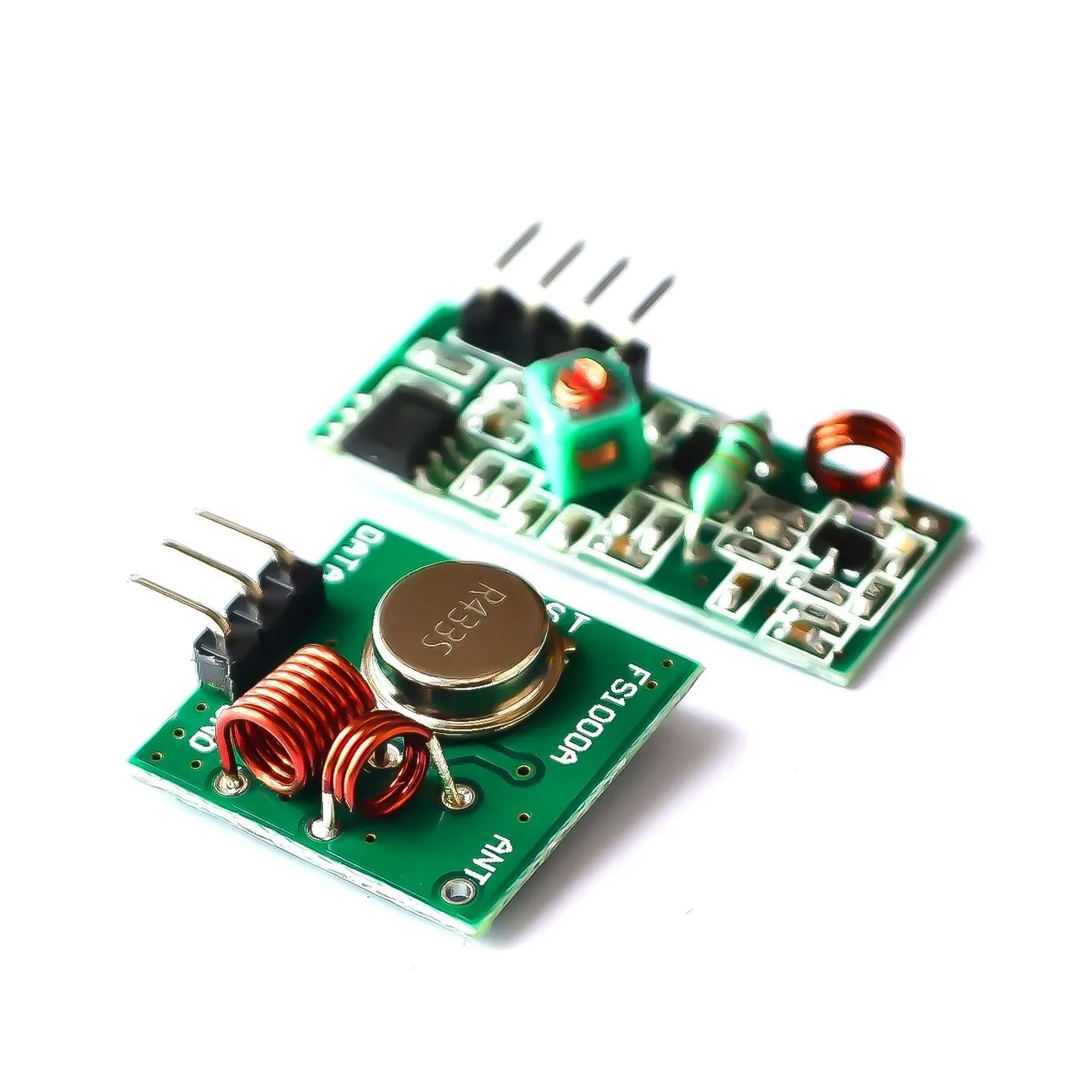 1pair RF wireless receiver module & transmitter module board Ordinary super- regeneration 315/433MHZ DC5V (ASK /OOK)