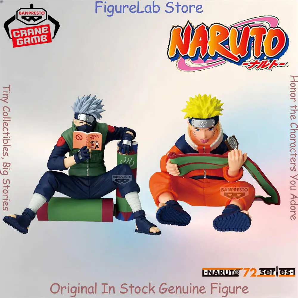 

Official Genuine In Stock Banpresto Naruto 72 Series Naruto Uzumaki Hatake Kakashi Figure Anime Naruto Model Boxed Toy