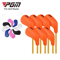 PGM golf club head cover soft rubber iron iron cover full set of 8 installation manufacturers direct supply