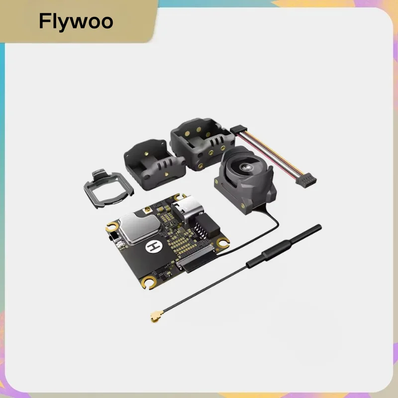 

Flywoo O4 Wide Air Unit 155° FOV Camera Lens Set for RC Drone FPV DIY Parts Quadcopter Accessories O4 Wide Replacement Module