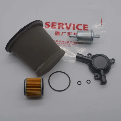 Sello de cubierta de aceite de motor limpiador de filtro de combustible de aire de 250cc para QJIANG keeway benelli TRK251 leoncino 250 TNT25 TNT 25 251 BN BJ250-15