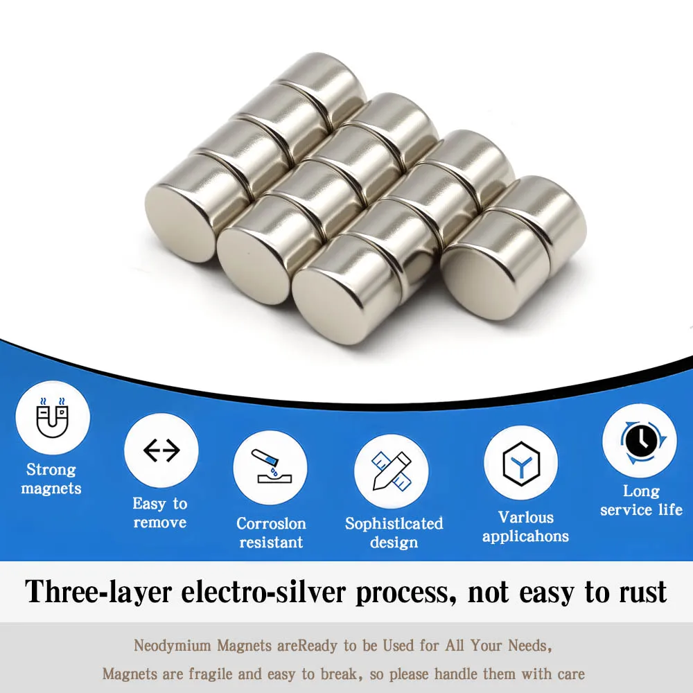7x5 مللي متر سوبر قوية مغناطيس دائري مغناطيس النيوديميوم ندفيب N35 قوي دائم المغناطيسي imanes مغناطيس الثلاجة