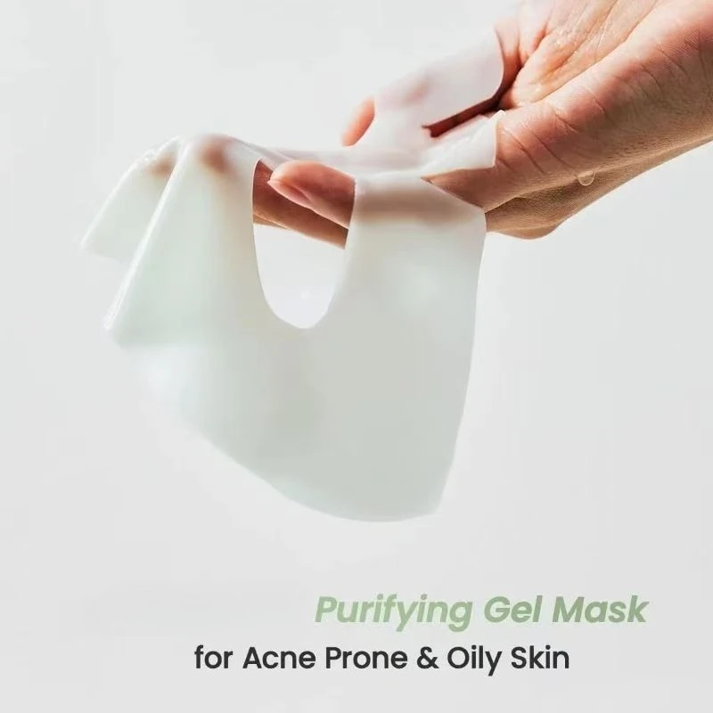 Mascarilla de hidrogel 8 SebumOConto TenIsh Care coreano SkncareStocking StuffersTeen durante la noche refrescante mar Kelp Reaeep mascarilla facial