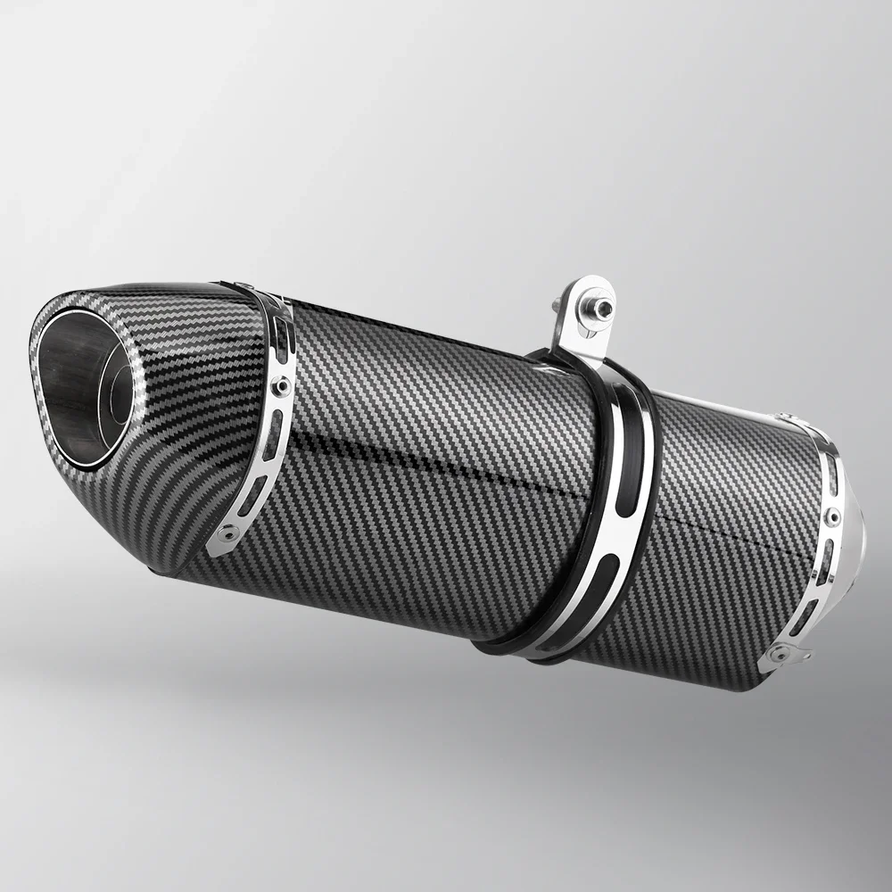 

51 мм Универсальный Yoshimura R77 мотоциклетный глушитель, труба для гонок для MT07 MT09 z900 z400 ninja400 gsx250 gsx750