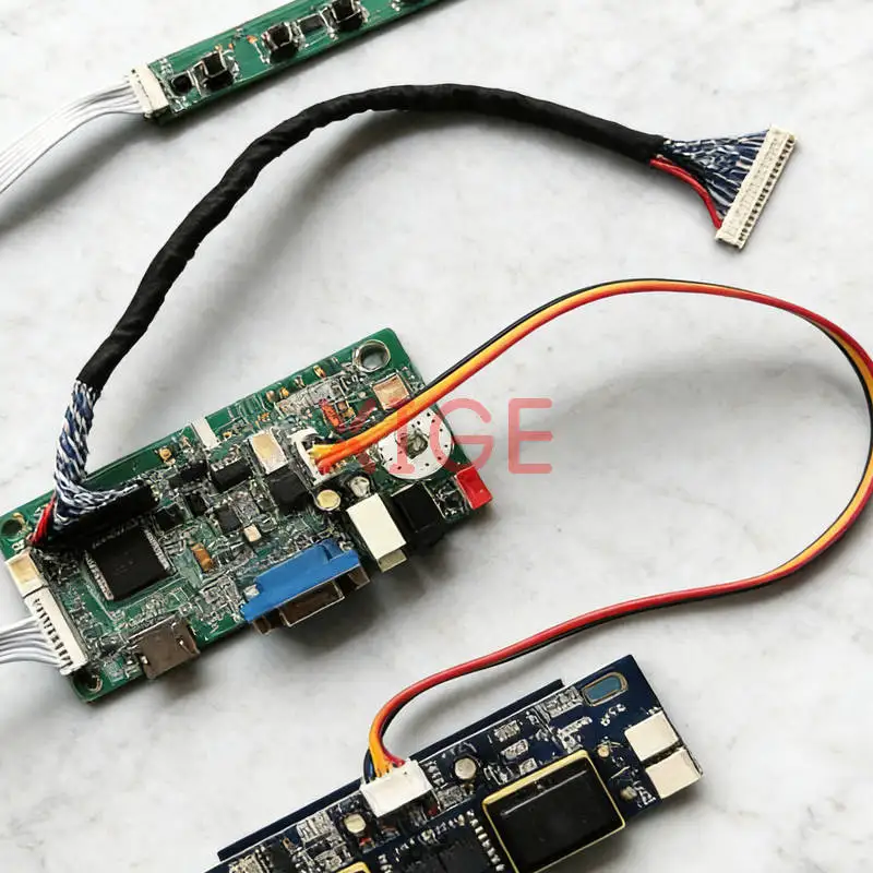 

Плата привода контроллера монитора подходит для M190EN04 M190EG01 M190EN03 M190EG02 HDMI + VGA 1280*1024 LVDS 30-контактный 1280x1024 4-CCFL DIY Kit