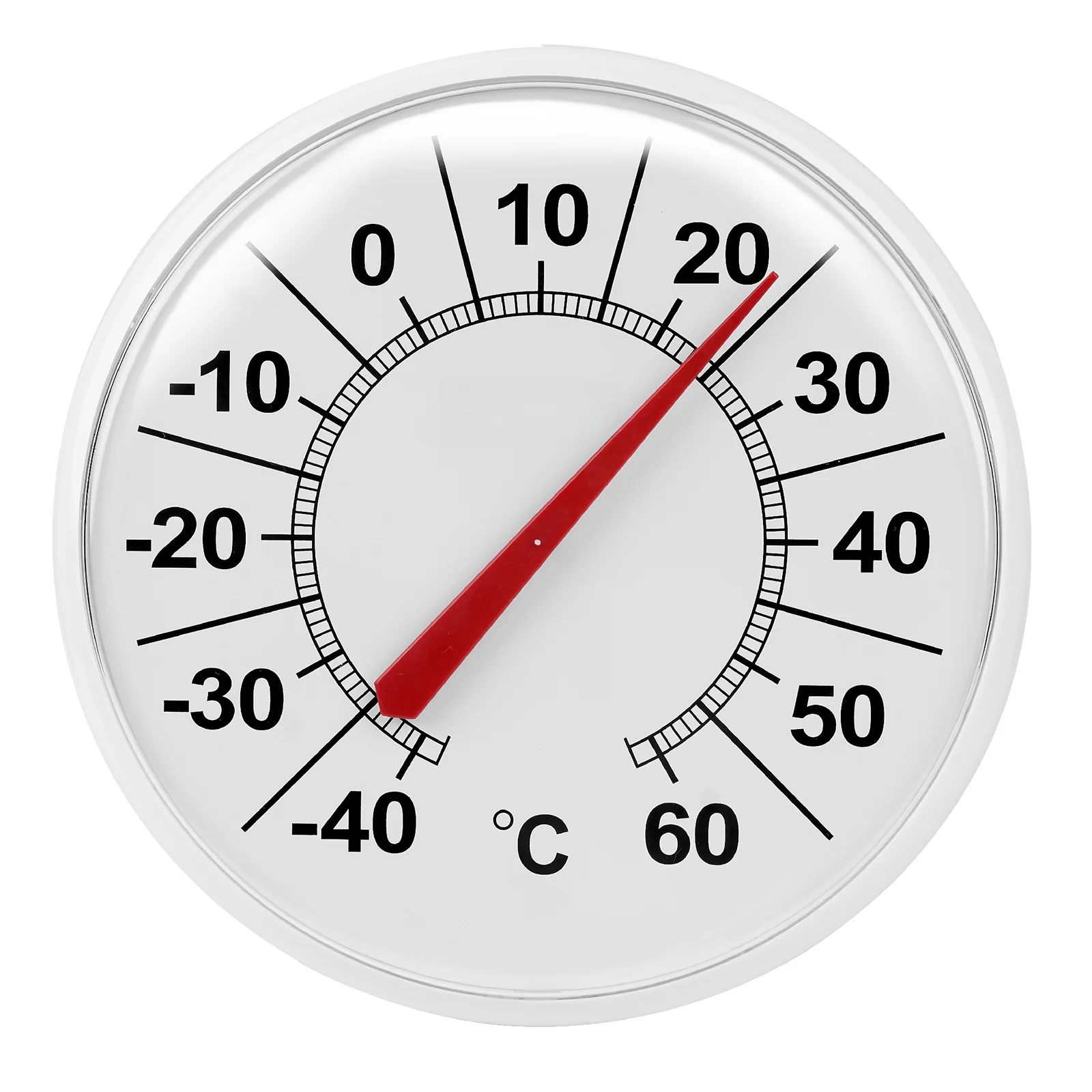 Large 30cm Mechanical Wall Thermometer For Battery Free Analog For Dial Gauge For Sauna Room Home Garden O'utdoor Temperature Mo