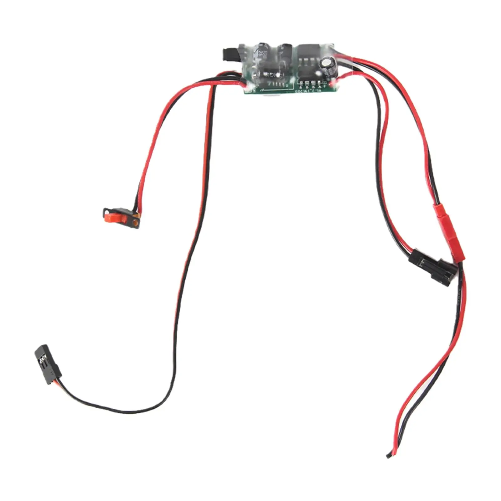 

Universal RC 15A Car Brushed Speed Controller DIY Accs Parts for 1/16 1:12 RC Car Vehicles Crawler