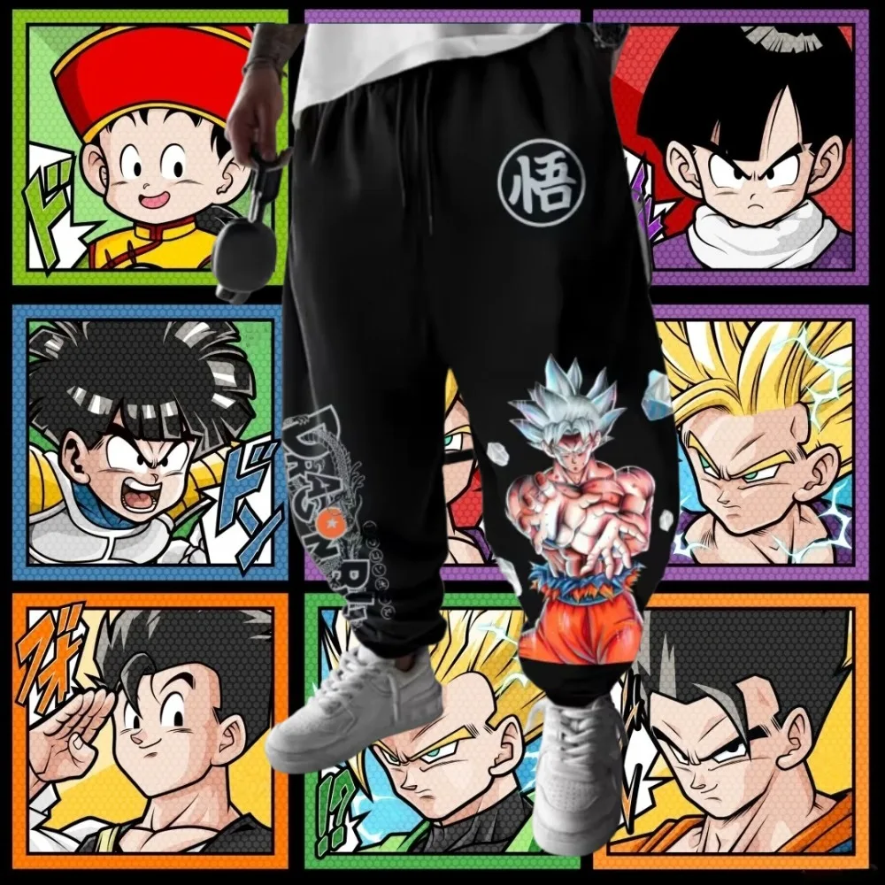 

Dragon Ball Animation Peripheral Cotton Loose Trousers American Men's and Women's Hip Hop Breathable Christmas Leggings 2025