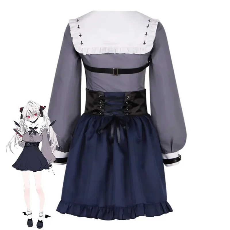 تم تحويل YouTube Kuzuha الافتراضي أنيمي إلى الزي التنكري سانيا، مناسب لحفلات الهالوين وعيد الميلاد.